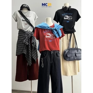 Áo phông Repast freesize chất cotton mềm xịn co giãn nhẹ MC21.studios a4331