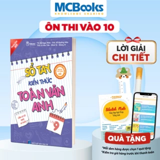 Sách - Sổ tay kiến thức Toán - Văn – Anh Lớp 9