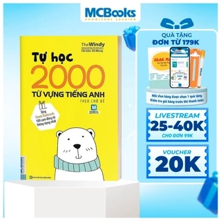 Sách - Tự Học 2000 Từ Vựng Tiếng Anh Theo Chủ Đề Phiên Bản Khổ Nhỏ Dành Cho Người Học Căn Bản - Học Kèm App Online
