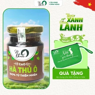 Cao hà thủ ô hạn chế tóc bạc rụng tóc, lão hóa da bồi bổ sức khỏe 80g Mệ Đoan