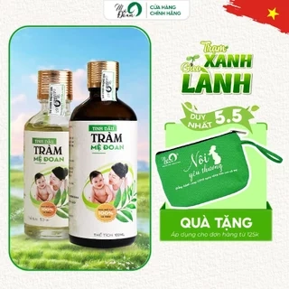 Tinh dầu tràm cho bé, nguyên chất, giữ ấm. Tinh dầu tràm gió Mệ Đoan cho bé sơ sinh 50ml