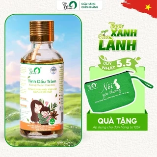 Tinh dầu tràm thảo dược Mệ Đoan  giữ ấm tăng đề kháng cho bé 50ml