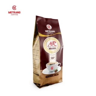 Cà phê hạt Arabica và Robusta (AR) cà phê rang mộc nguyên chất Mê Trang - Túi hạt 500g