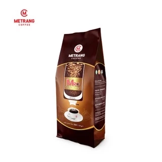 Cà phê hạt, cà phê rang mộc pha máy MRO Mê Trang - Túi cafe hạt 500g & 1kg