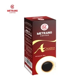 Cà phê Mê Trang Arabica (A), cafe rang xay pha phin nguyên chất - Mê Trang Hộp 250g hút chân không