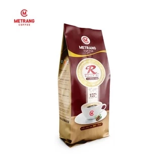 Cà phê rang mộc Robusta (R) cafe hạt - Mê Trang, túi 500g hạt rang