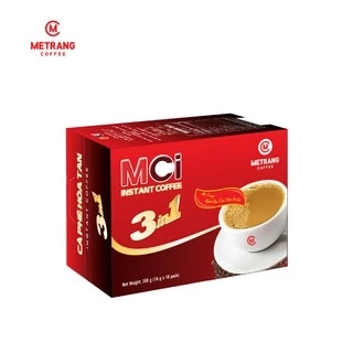 Cà phê sữa hòa tan, cà phê 3in1 - Mê Trang, Túi và hộp cà phê bột