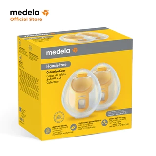 Medela Cúp hút sữa rảnh tay Hands-free (2 chiếc - không bao gồm động cơ) | Phụ kiện máy hút sữa