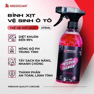 Dung dịch vệ sinh nội thất ô tô Medicar – Sạch sâu, khử mùi, an toàn tuyệt đối