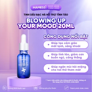 Tinh dầu nhỏ lưỡi IHAMESS hỗ trợ tạo cảm giác mát lạnh, tỉnh táo, giảm buồn ngủ