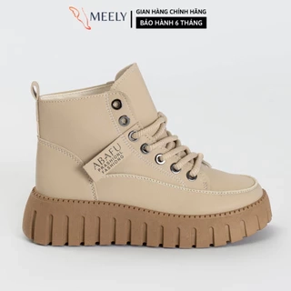 Giày Boots Nữ Đế Cao Bốt Nữ MEELY Phiên Bản Hàn Quốc Trẻ Trung Năng Động - Q35
