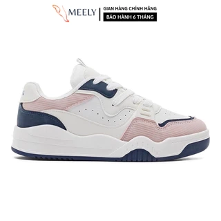 Giày Sneaker Nữ Đế Bằng MEELY Phối Màu Trẻ Trung, Cá Tính, Năng Động - N94
