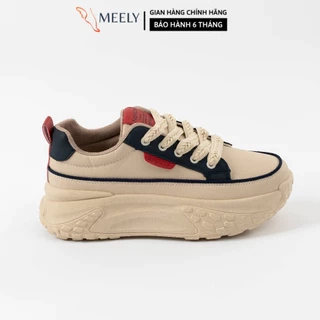 Giày Thể Thao Sneaker Nữ MEELY Kiểu Dáng Hàn Quốc Độn Đế 5cm - HY22
