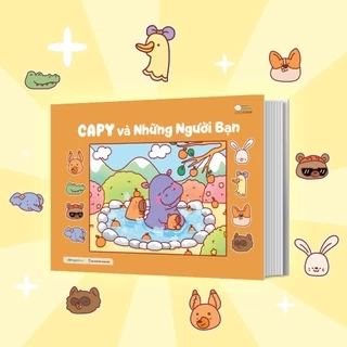 Sách Tô Màu Capy và những người bạn