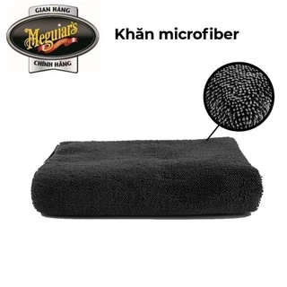 Khăn lau xe microfiber cao cấp Meguiar's Supreme Drying (màu đen) - KL4040
