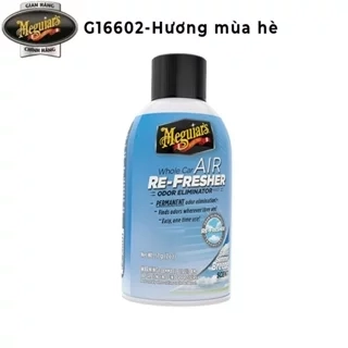Khử mùi, diệt khuẩn nội thất xe hơi Hương mùa hè - Meguiar's Air Refesher Summer Breeze - G16602
