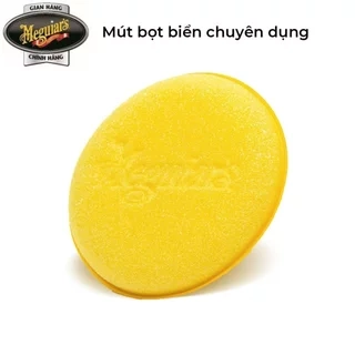 Meguiar's Mút dưỡng chuyên dụng màu vàng, đường kính 11 cm