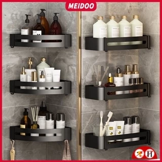 Kệ gắn góc tường MEIDOO đựng đồ đa năng tiện lợi cho phòng tắm