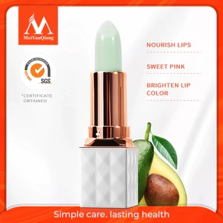 MeiYanQiong Son Dưỡng Ẩm  3.5g Thay Đổi Màu Môi Từ Tinh Chất Bơ Hạt Mỡ