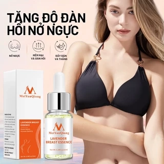 MeiYanQiong Tinh dầu dưỡng da ngực chiết xuất hoa oải hương tự nhiên nâng và làm săn chắc thần kỳ