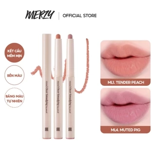 Chì Kẻ Viền Môi Merzy Mood Over Smudging Lip Pencil 0.9g