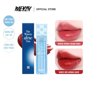 Son Tint Bóng Merzy The Watery Dew Tint/ Bisous Glow Gel Tint