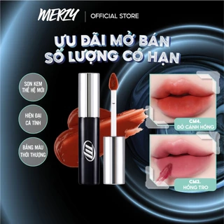 Son Kem Lì, Mịn Mượt Nhẹ Môi, Bền Màu Merzy Cyber Mellow Tint 4g