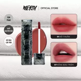 [SON PHAO] Son Kem Lì, Bền Màu Merzy Puffer Velvet Tint 3.7g