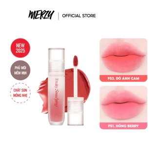 Son Kem Lì Mịn Mượt Merzy Fruity Smudging Velvet Tint 3.5g