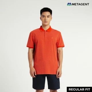 Áo Polo nam kẻ ngang dáng Regular Fit Metagent MS 57E3414