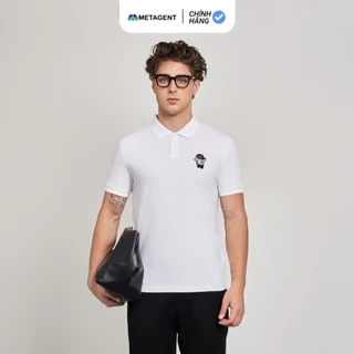 Áo Polo nam thêu họa tiết dáng Slim Fit Metagent MS 57E3777