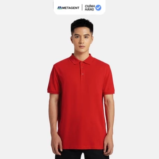 Áo Polo thun nam trơn form rộng Metagent MS 57E3484