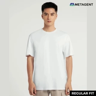 Áo thun nam basic dáng Regular Fit Metagent MS 57E3416