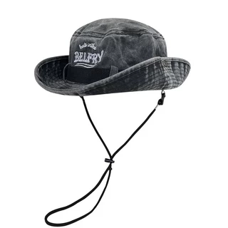 MAGIC KIWI /Mũ denim thêu họa tiết chữ cái BELFRY