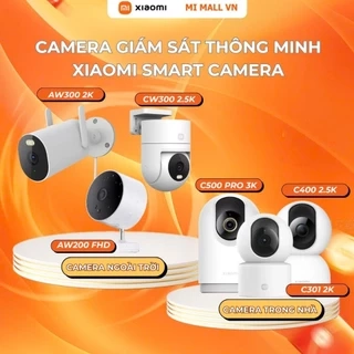 Camera Trong Nhà, Ngoài Trời Xiaomi Smart C301 / C400 / C500 Pro / AW200 / AW300 / CW300 - Phiên Bản Quốc Tế