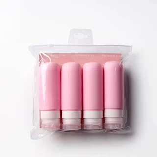 Bộ Chiết Mỹ Phẩm The Travel Star C00-380 Silicone Travel Bottle 90ml Nhỏ Gọn Tiện Lợi Du Lịch