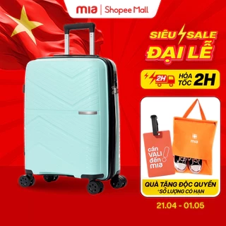 Vali Kéo MIAvn Larita DARIN - Size 20/24/28, Nhựa PP Đàn Hồi Cao, Hạn Chế Bể Vỡ, Bảo Hành Trọn Đời