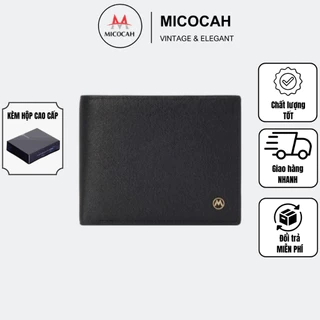 Ví Nam MANDU Dáng Ngang Thời Trang Da Xước Cao Cấp Nhiều Ngăn Tiện Dụng MD05 FULLBOX