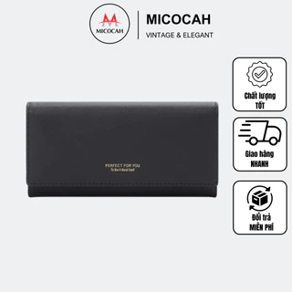 Ví Nữ Dài Cầm Tay PERFECT FOR YOU Đựng Tiền Dự Tiệc Da Xước Cao Cấp Cực Đẹp PFY31