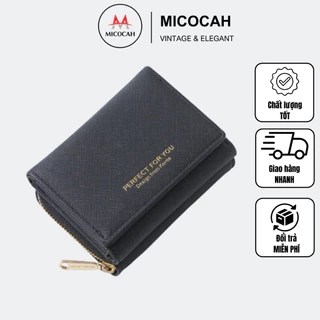 Ví Nữ Mini Cầm Tay PERFECT FOR YOU Đựng Tiền Dáng Vuông Xinh Xắn Da Cao Cấp PFY01 - Micocah Mall