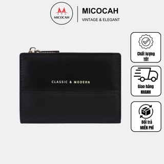Ví Nữ Ngắn Mini Cầm Tay PERFECT FOR YOU Nhỏ Gọn Nhiều Ngăn Đựng Tiền Da Cao Cấp Cực Đẹp PFY56