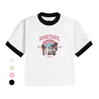Áo thun Baby Tee VINTAGE unisex phông Nam Nữ Local Brand Chính Hãng Midori M Studio