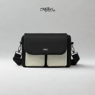 Túi Vải đeo chéo BRANDON thời trang cao cấp Nam Nữ Trượt nước | Local Brand Midori M Studio