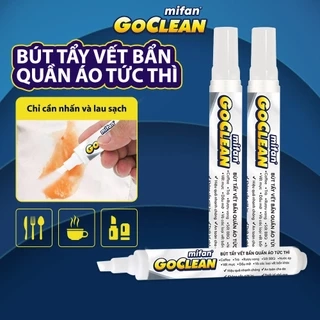Bút Tẩy Vết Bẩn Quần Áo Tức Thì Mifan GOCLEAN 10ml - Không cần giặt, làm sạch nhanh, tiện lợi, an toàn cho mọi loại vải
