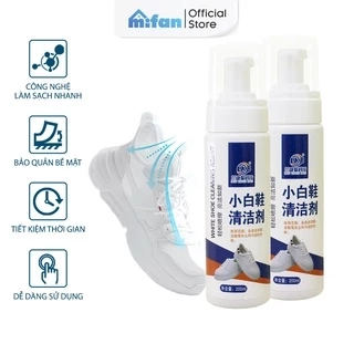 Chai Xịt Vệ Sinh Giày Cao Cấp LKB 200ml - Bình Xịt Bọt Làm Sạch, Làm Trắng Giày Dép Siêu Tốc - MIFAN HÀNG CHÍNH HÃNG