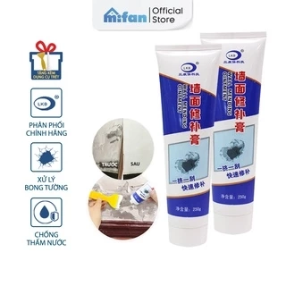Keo Vá Tường Chống Thấm LKB 250gr - Trám Trét Vết Nứt Khe Hở Tường - Chống Mốc Ẩm Làm Sạch Tường - HÀNG CHÍNH HÃNG