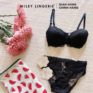 Bộ Đồ Lót Ren Hoa Gọng Mềm Elegant Lady Miley Lingerie BRL05- FLS03