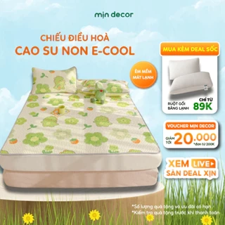 Chiếu Điều Hoà Cao Su Non E-cool Dày 3mm Mịn Decor Mát Lưng (video ảnh thật)