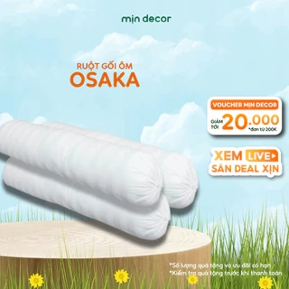 Ruột Gối Ôm Cotton Mịn Decor, Ruột Ôm Bông Gòn Mềm Mại, Kích Thước 35x100cm