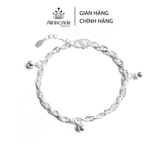 Lắc Bạc Ta 3 Bi Cho Mẹ Và Bé - Minh Canh Jewelry